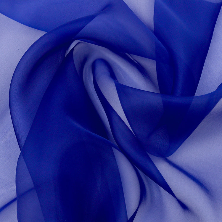 template--25130090922057__main-Silk Organza 44" - Mazarine Blue - Premium Collection