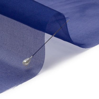 Silk Organza 44" - Estate Blue - Premium Collection