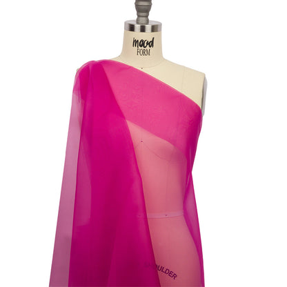 Silk Organza 44" - Beetroot - Premium Collection