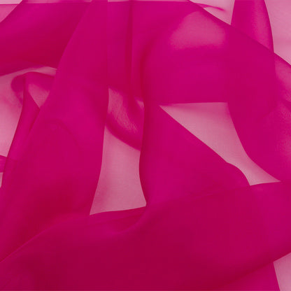 Silk Organza 44" - Beetroot - Premium Collection