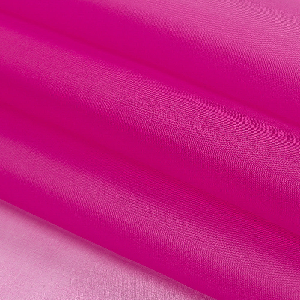 Silk Organza 44" - Magenta Haze - Premium Collection