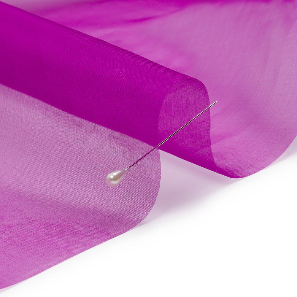 Silk Organza 44" - Sparkling Purple - Premium Collection