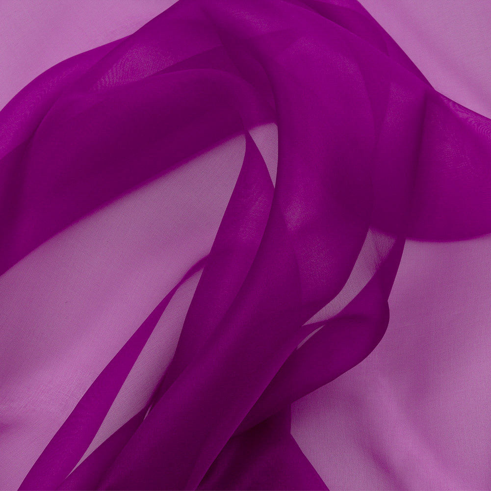 Silk Organza 44" - Sparkling Purple - Premium Collection