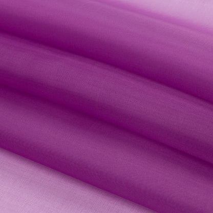 Silk Organza 44" - Bright Purple - Premium Collection