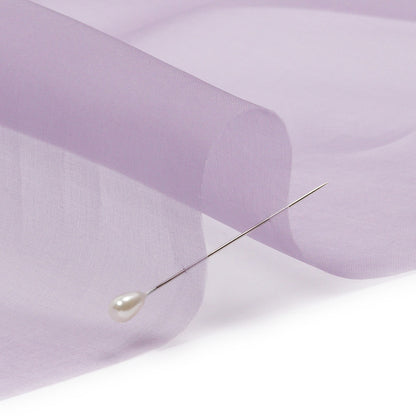 Silk Organza 44" - Dusk Mauve - Premium Collection