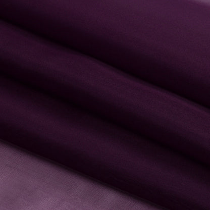 Silk Organza 44" - Blackberry - Premium Collection