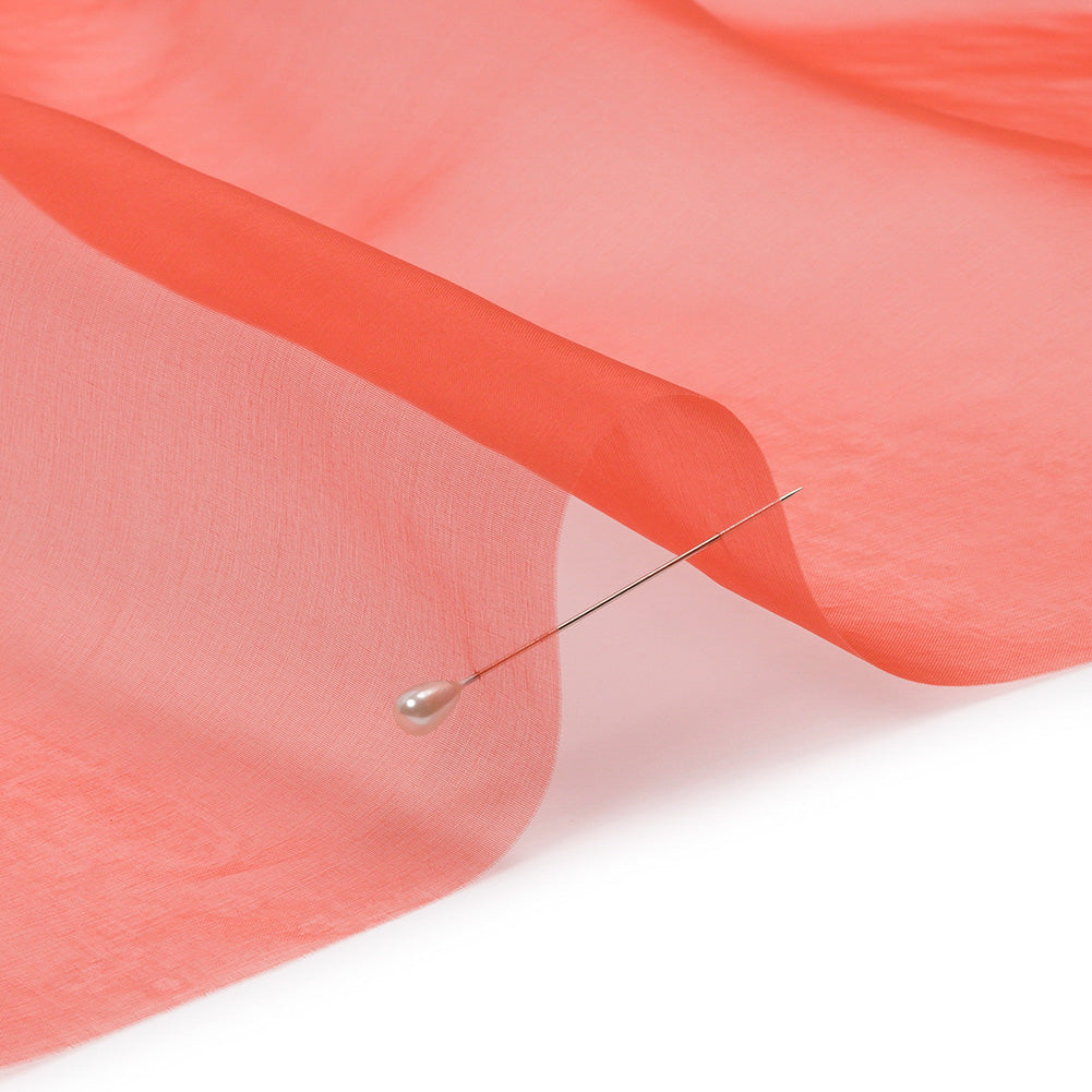 Silk Organza 44" - Mandarin - Premium Collection