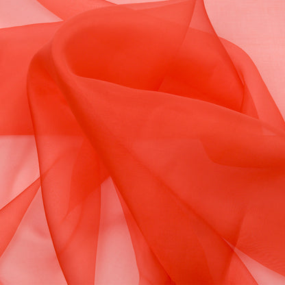 Silk Organza 44" - Mandarin - Premium Collection
