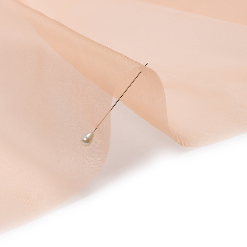 Silk Organza 44" - Peach - Premium Collection