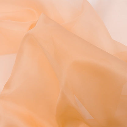 Silk Organza 44" - Peach - Premium Collection