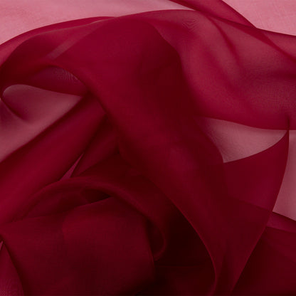 Silk Organza 44" - Chili Pepper - Premium Collection