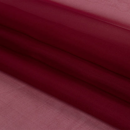 Silk Organza 44" - Wine - Premium Collection