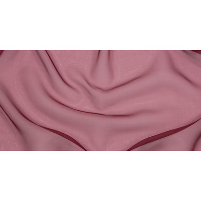 Silk Organza 44" - Maroon - Premium Collection