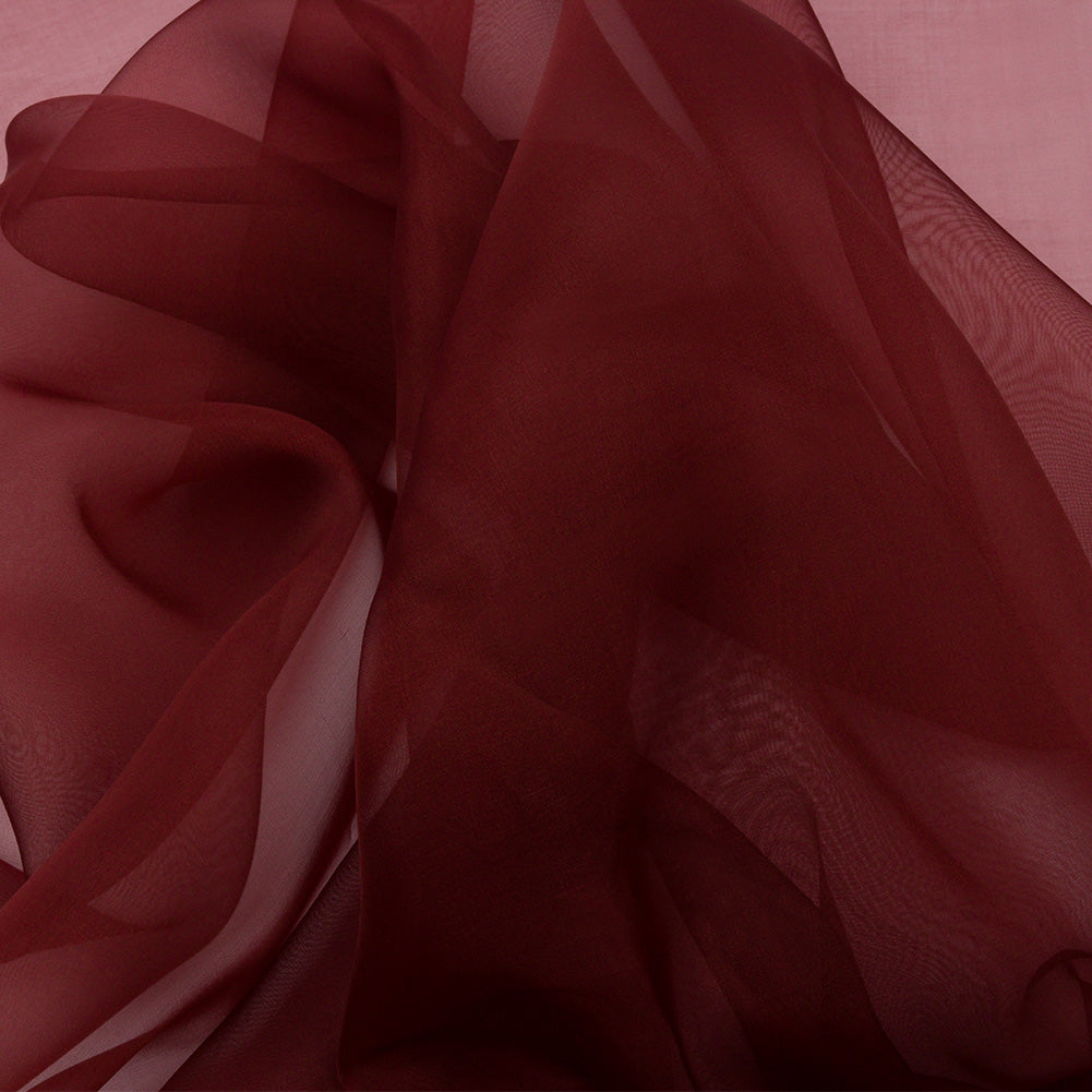 Silk Organza 44" - Port - Premium Collection