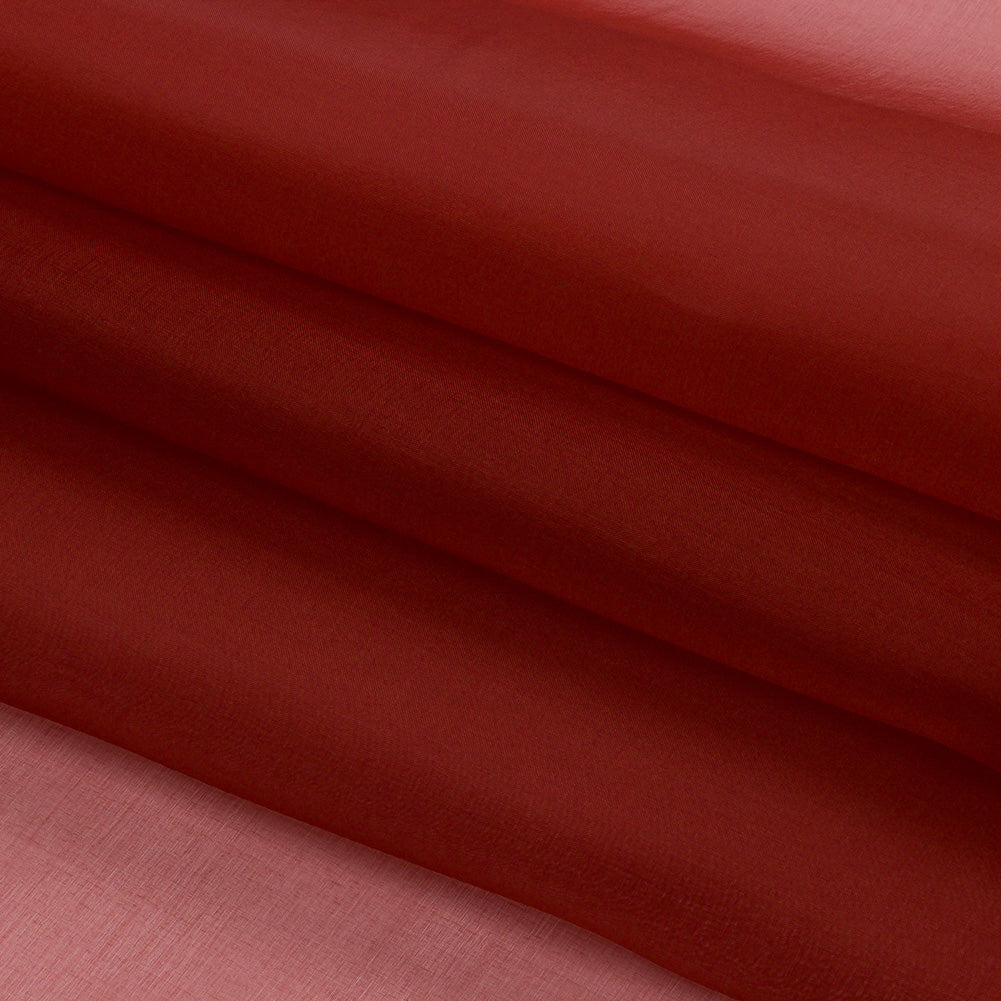 Silk Organza 44" - Rust - Premium Collection