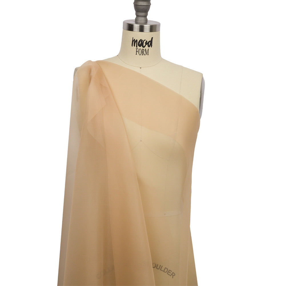 Silk Organza 44" - Toasted - Premium Collection