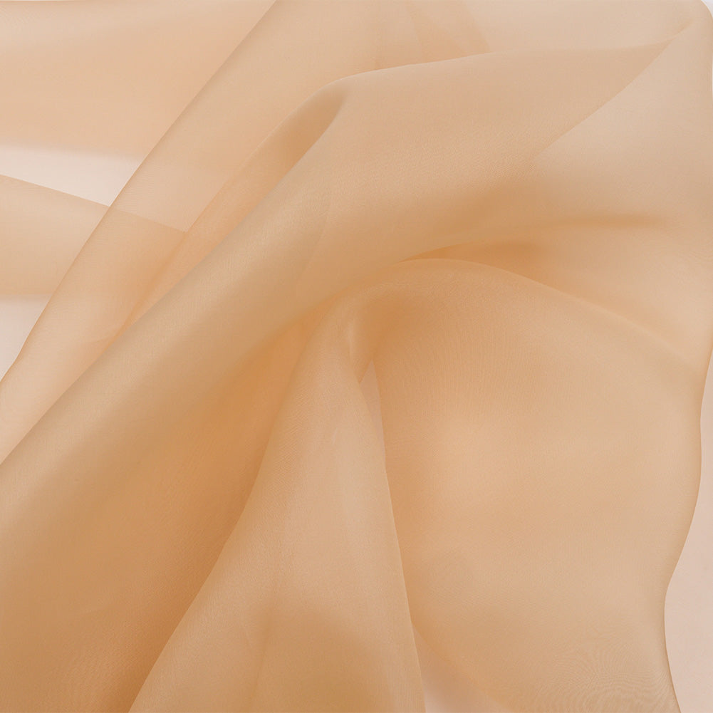 Silk Organza 44" - Toasted - Premium Collection
