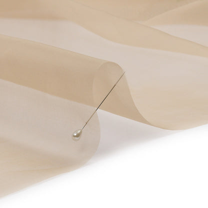 Organza de seda de 112 cm (44") - Color Maíz - Colección Premium