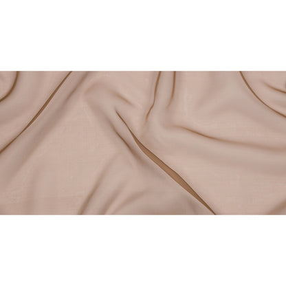 Silk Organza 44" - Light Brown - Premium Collection