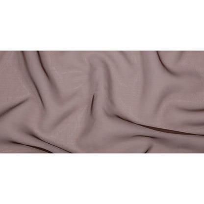 Silk Organza 44" - Dark Brown - Premium Collection