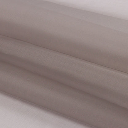 Silk Organza 44" - Silver - Premium Collection Folded
