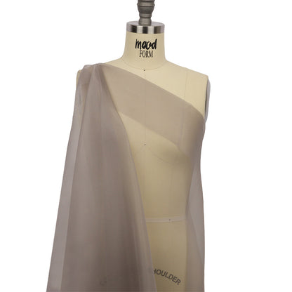 Silk Organza 44" - Silver - Premium Collection Drape