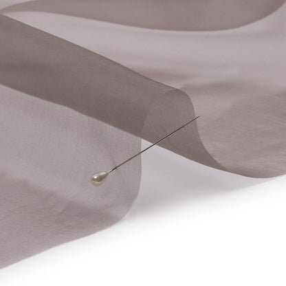 Silk Organza 44" - Dark Silver - Premium Collection