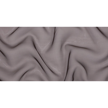 Silk Organza 44" - Deep Charcoal - Premium Collection