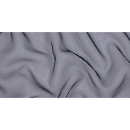 Silk Organza 44" - Midnight - Premium Collection