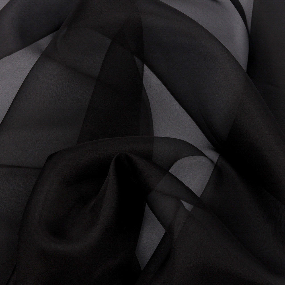 Black Organza Fabric