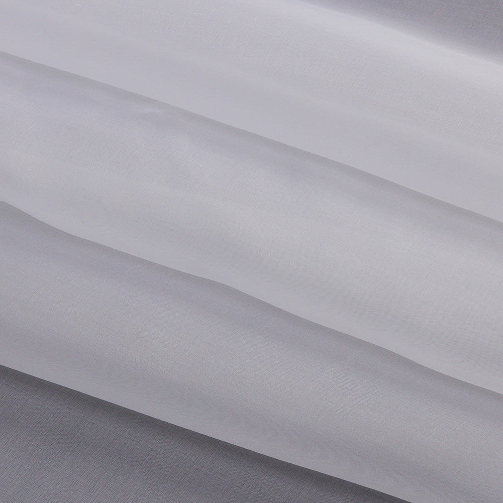 Silk Organza 54" - Bright White - Premium Collection