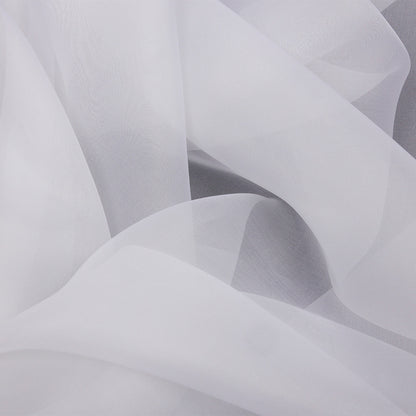 Silk Organza 54" - Bright White - Premium Collection