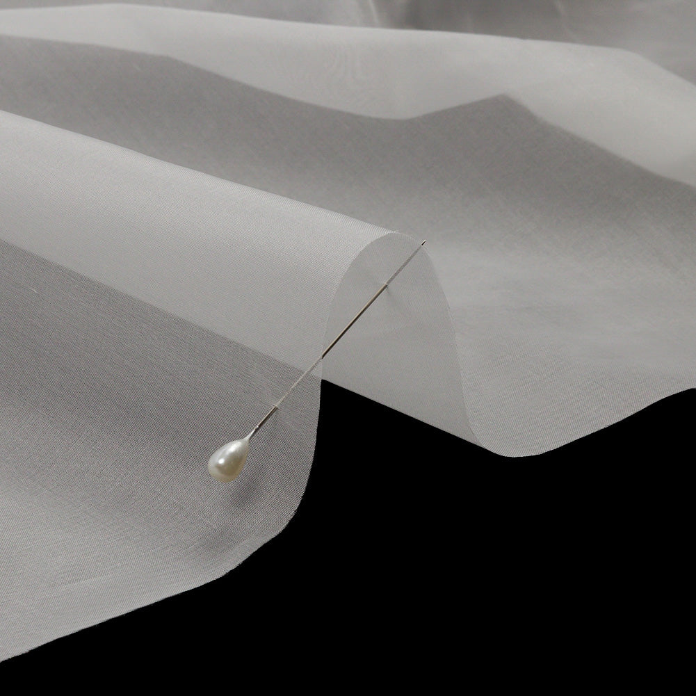 Silk Organza 54" - Whisper White - Premium Collection