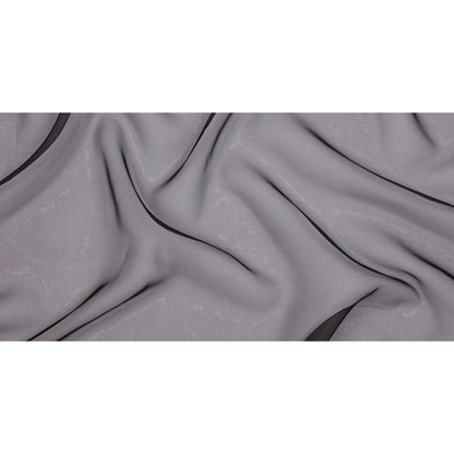 Silk Organza 54" - Black - Premium Collection