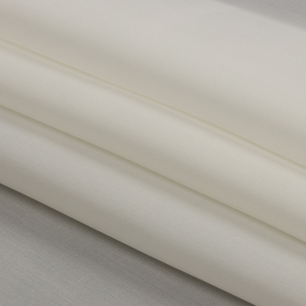 Silk Satin-Face Organza 54" - Whisper White - Premium Collection
