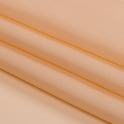 Organza con satén de seda en una cara, 137 cm (54"), color crema - Colección Premium