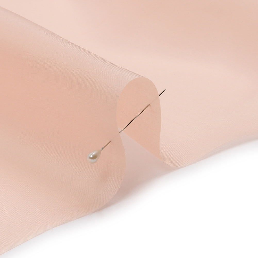 Silk Satin-Face Organza 54" - Pale Blush - Premium Collection