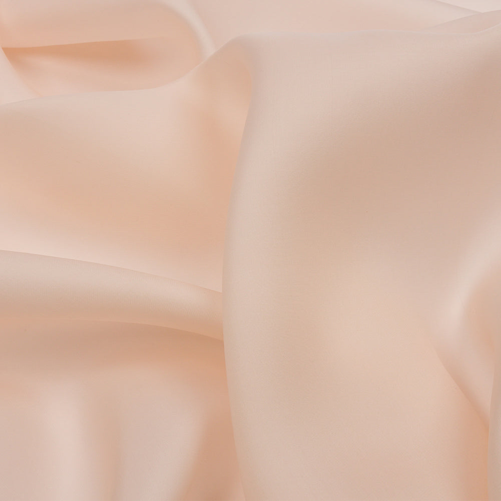 Silk Satin-Face Organza 54" - Cream Pink - Premium Collection