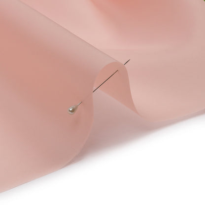 Organza con satén de seda en una cara, 137 cm (54"), Rosa empolvada, Colección Premium