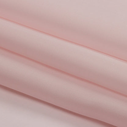 Organza con satén de seda en una cara, 137 cm (54"), rosa empolvado - Colección Premium