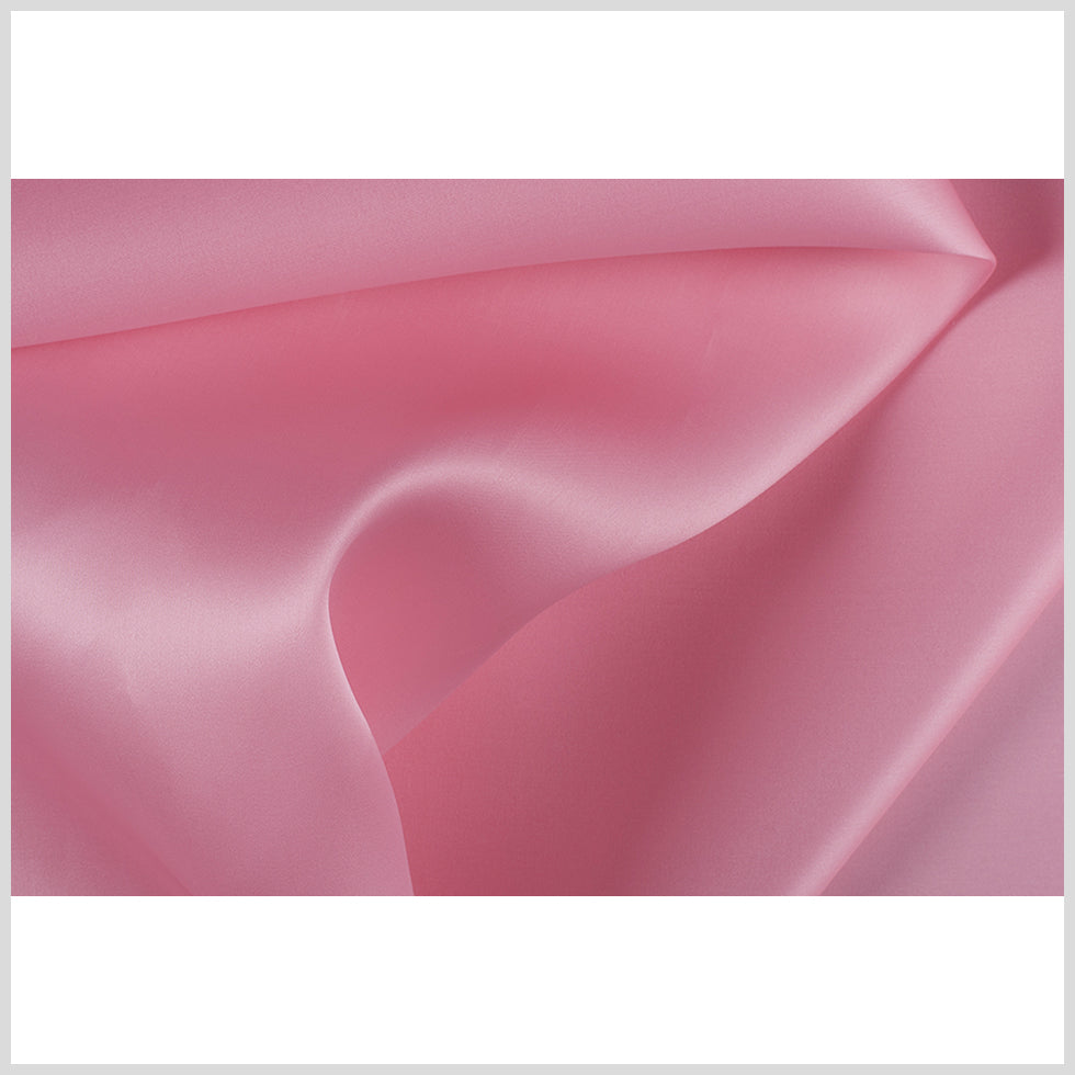 Silk Satin-Face Organza 54" - Candy Pink - Premium Collection
