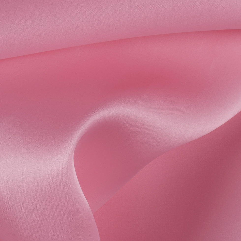 Silk Satin-Face Organza 54" - Candy Pink - Premium Collection