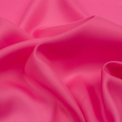 Silk Satin-Face Organza 54" - Carmine Rose - Premium Collection