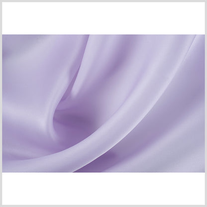 Organza con satén de seda en una cara, 137 cm (54"), color Lavanda Niebla - Colección Premium
