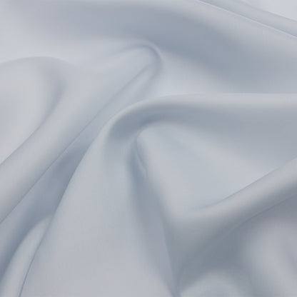 Silk Satin-Face Organza 54" - Gray Dawn - Premium Collection