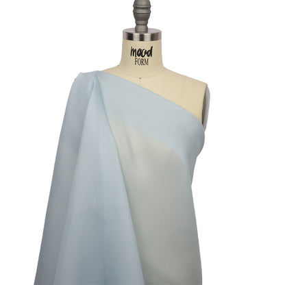 Silk Satin-Face Organza 54" - Baby Blue - Premium Collection
