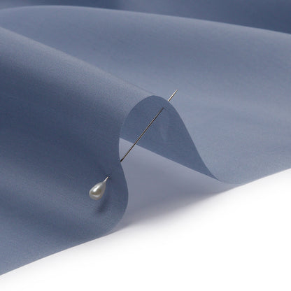 Silk Satin-Face Organza 54" - Infinity Blue - Premium Collection