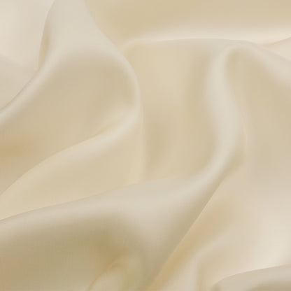 Silk Satin-Face Organza 54" - Ivory - Premium Collection