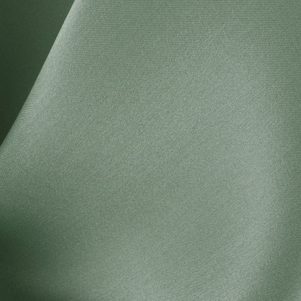 Silk Satin-Face Organza 54" - Oil Green - Premium Collection