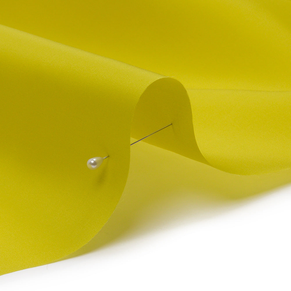 Silk Satin-Face Organza 54" - Warm Olive - Premium Collection